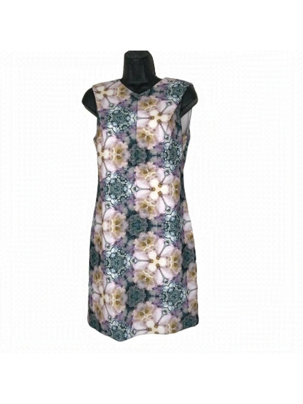Ted Baker Beautiful Floral Midi Dress Size 1